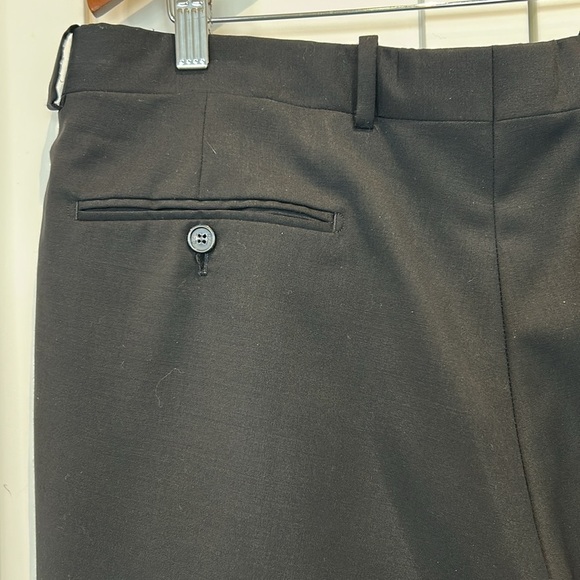 Burberry London Men’s Black Wool Dress Pants Slacks Size 36 - Picture 14 of 17
